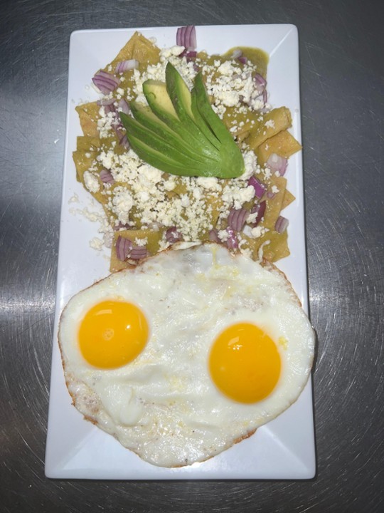 Green or red Chilaquiles