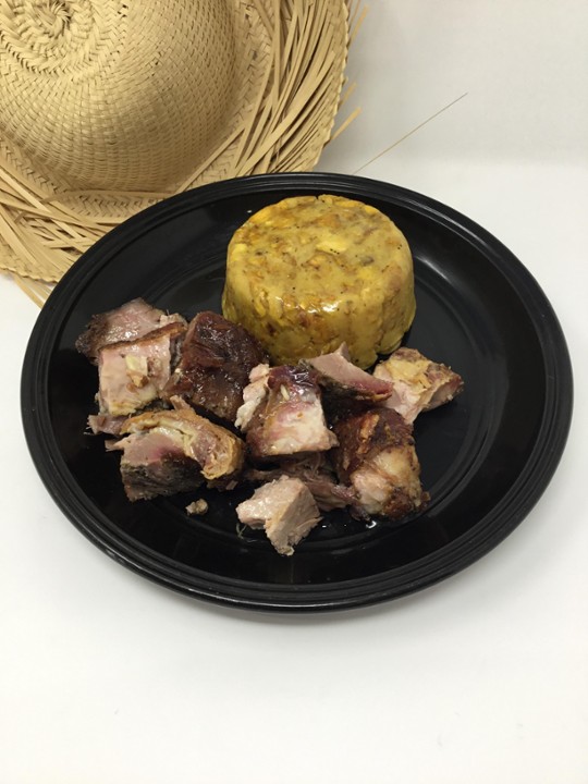 Mofongo Plate Pork Pernil