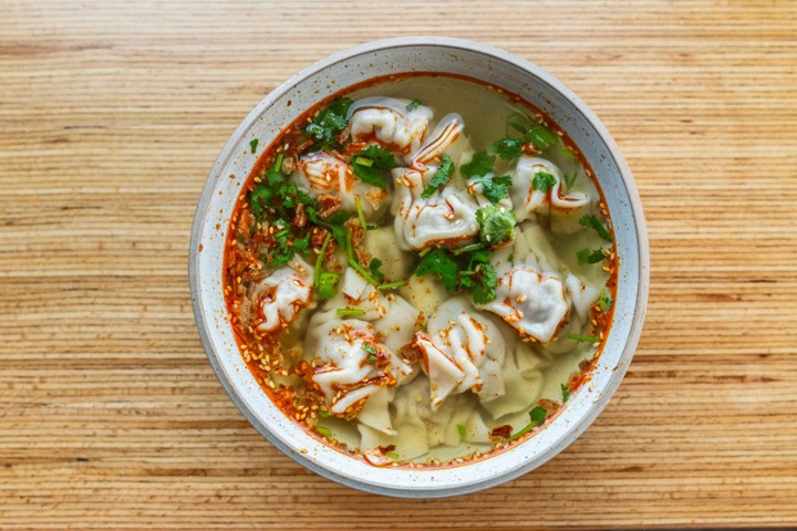 Wonton Egg Noodle Soup