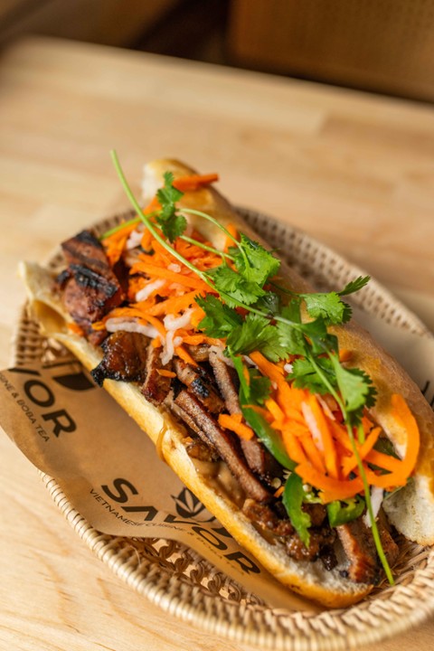 BBQ Lemongrass Pork Banh M