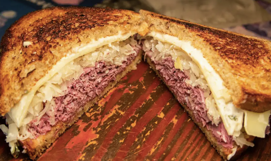 Whole Reuben Sandwich