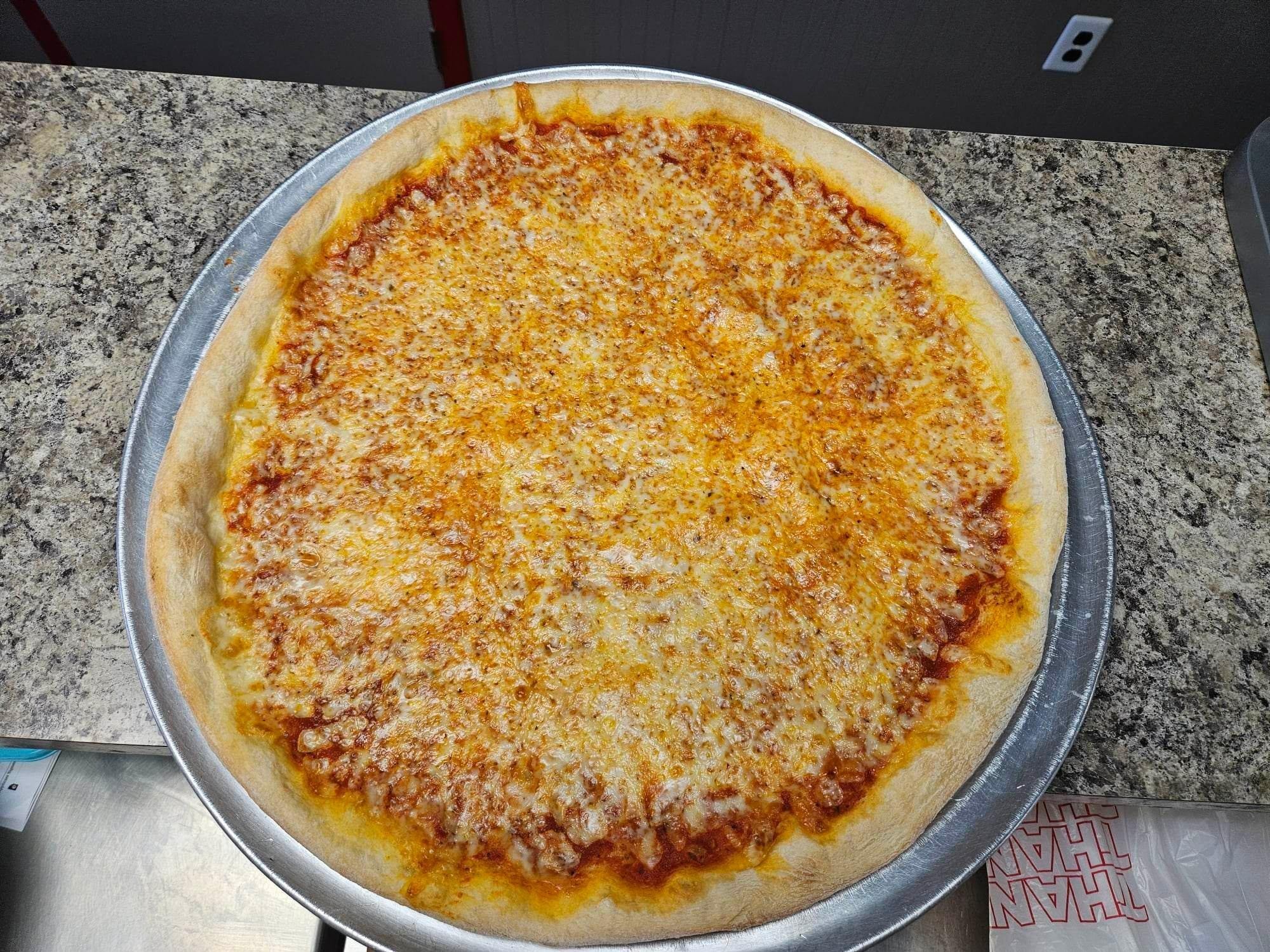 16" MIXED MOZZ AND AMERICAN CHEESE PIZZA
