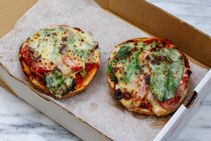 Supreme Pizza Bagel