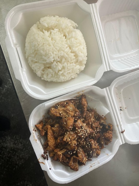 Chicken Bulgogi with Rice