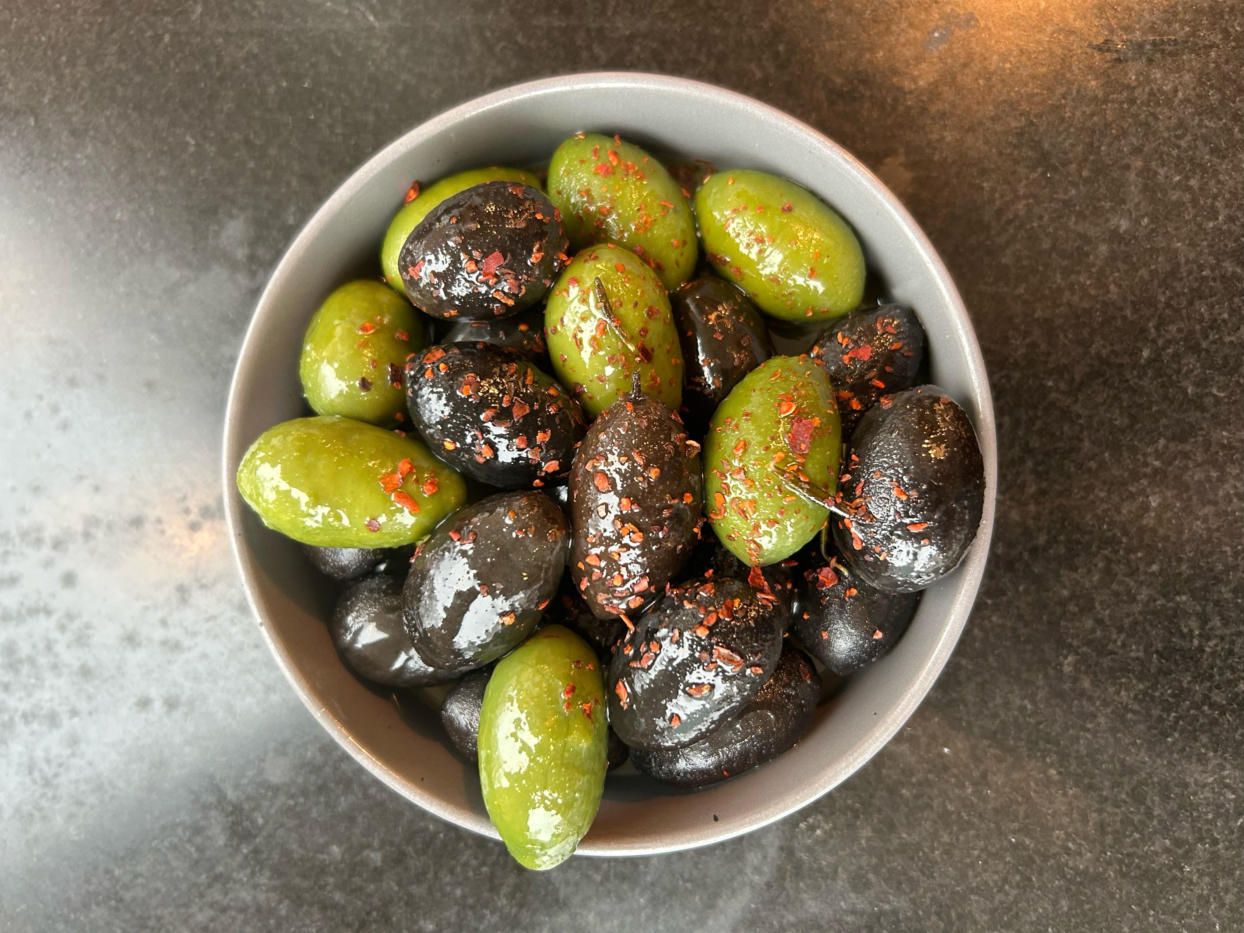 House-made Olives