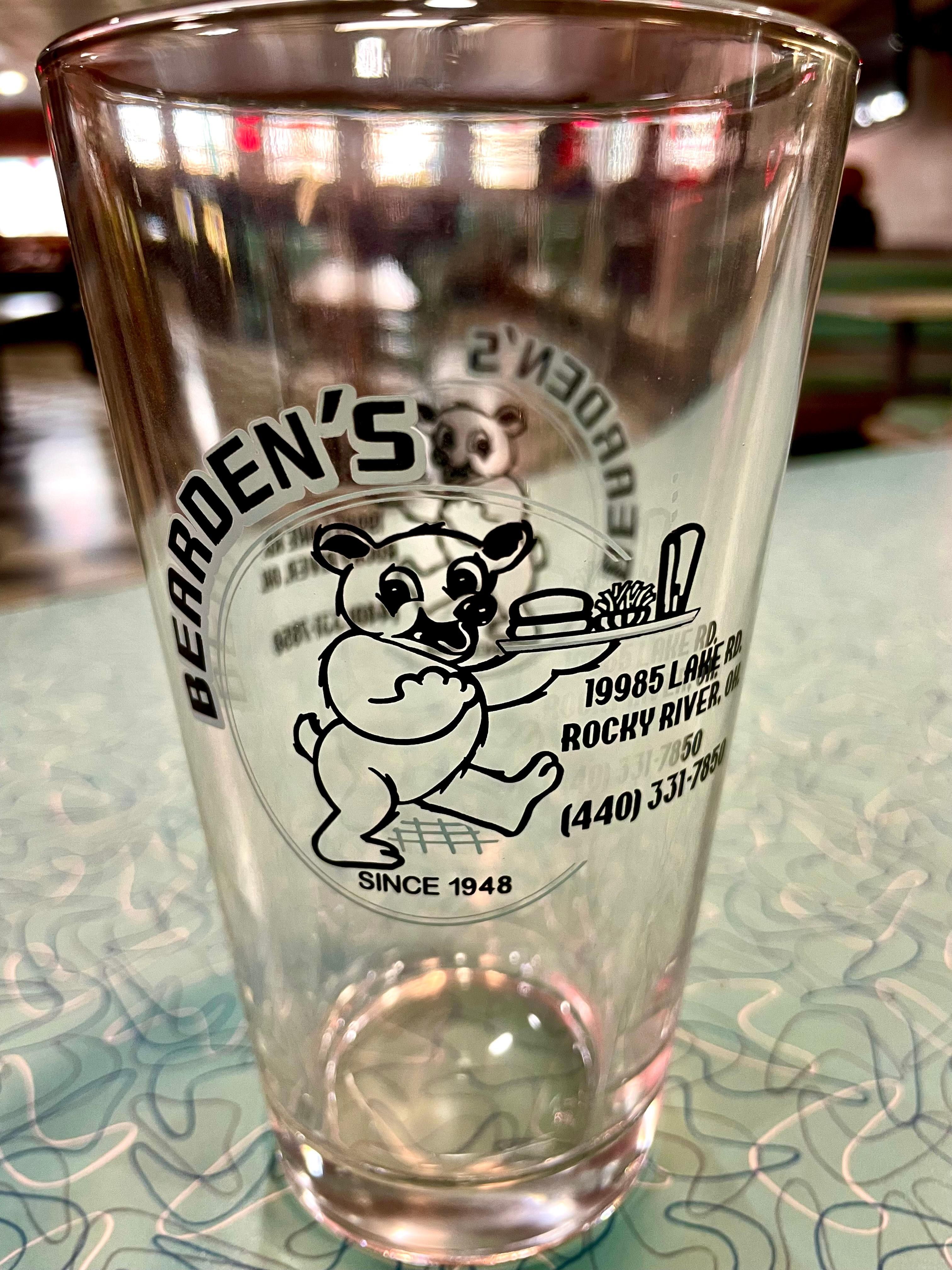 Bearden's beer glass
