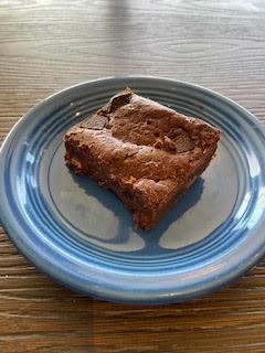 Homemade Chocolate Chunk Brownie