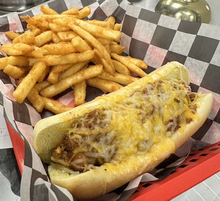 Chili Cheese Hot Dog