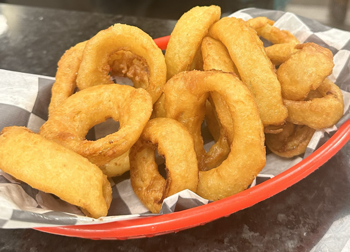 Battered Whiskey Onion Rings
