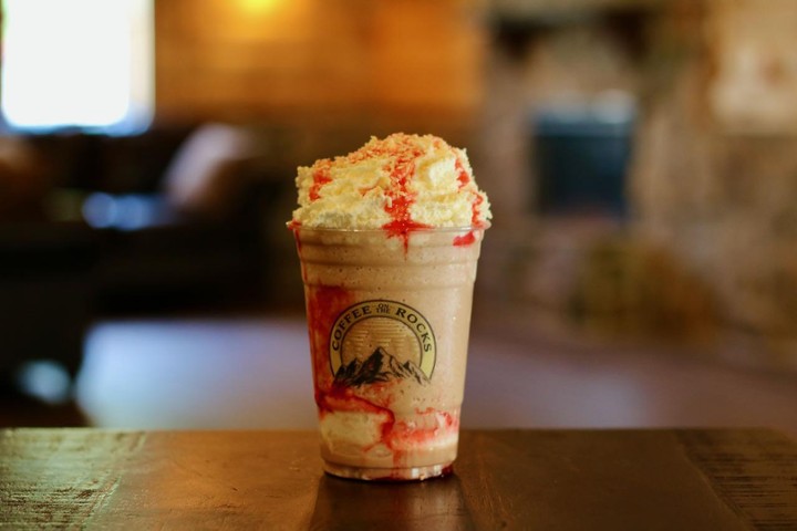 Strawberry Cheesecake Frappe