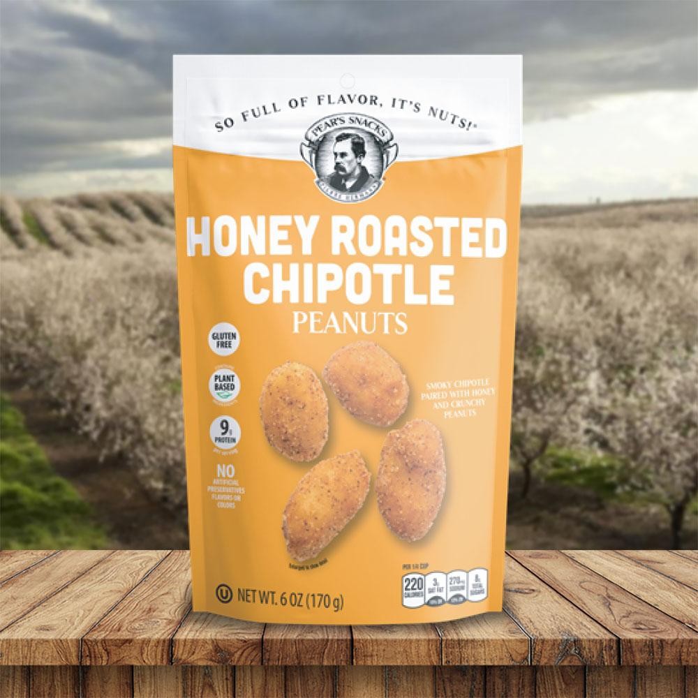 Pear's Chipotle Honey Roasted Peanuts