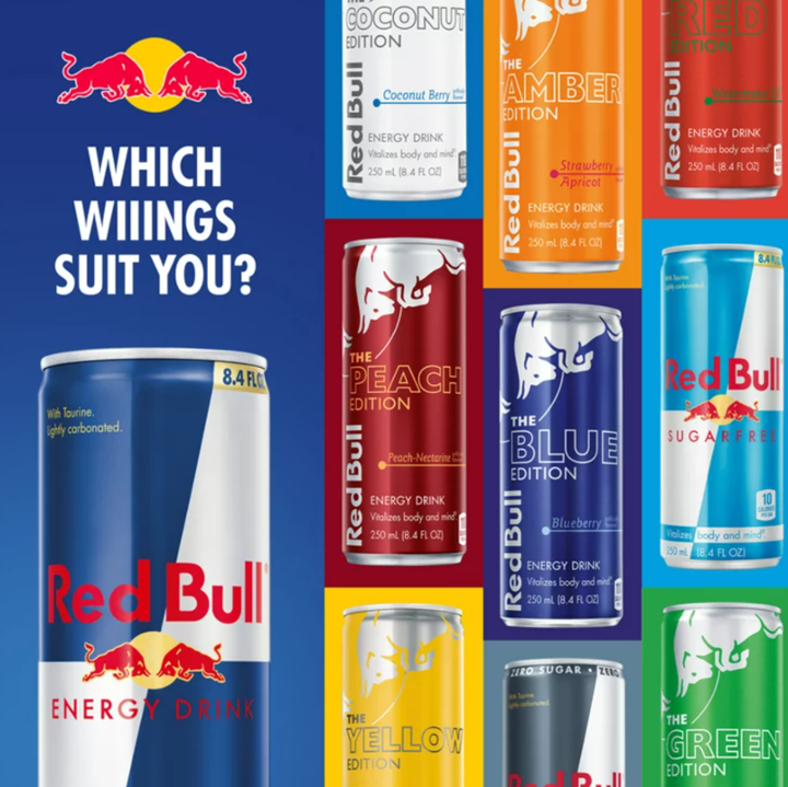 Red Bull 8oz. - Red