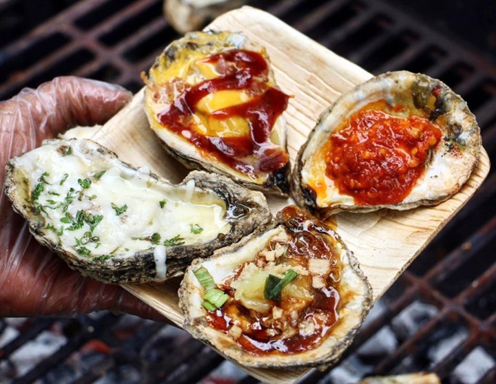 3 Chargrilled Oysters