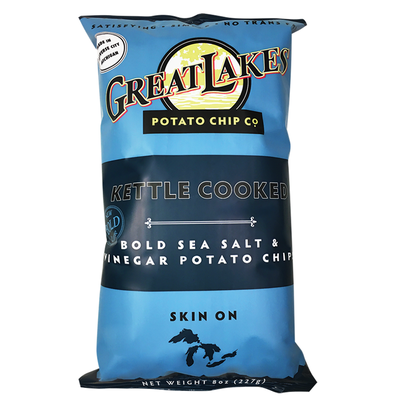 Great Lakes Bold Sea Salt Chips