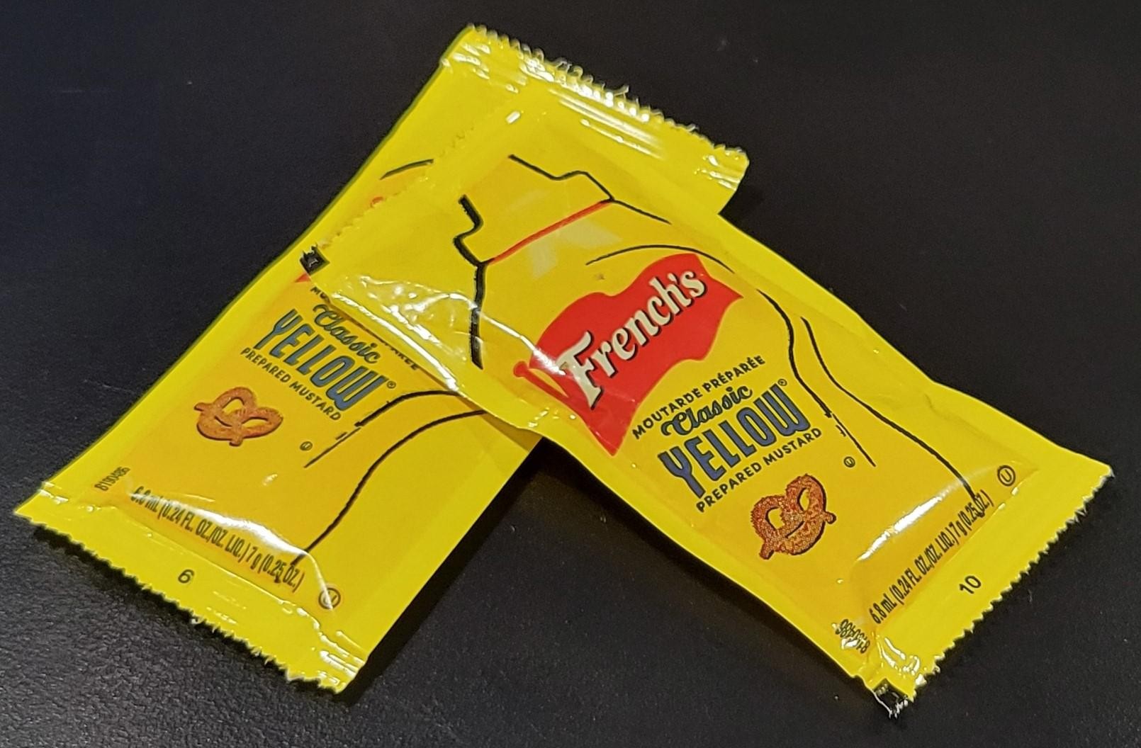 MUSTARD PACKETS X 2