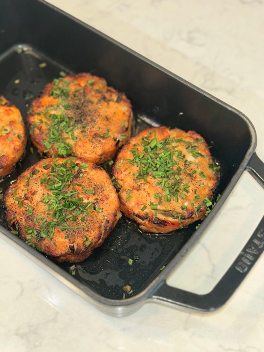 Homemade Salmon Patty - GF