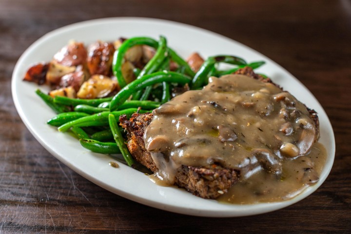 GF TRUFFLE MUSHROOM LENTIL LOAF