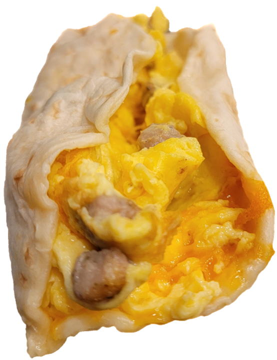 Sausage Egg and Cheese Taco