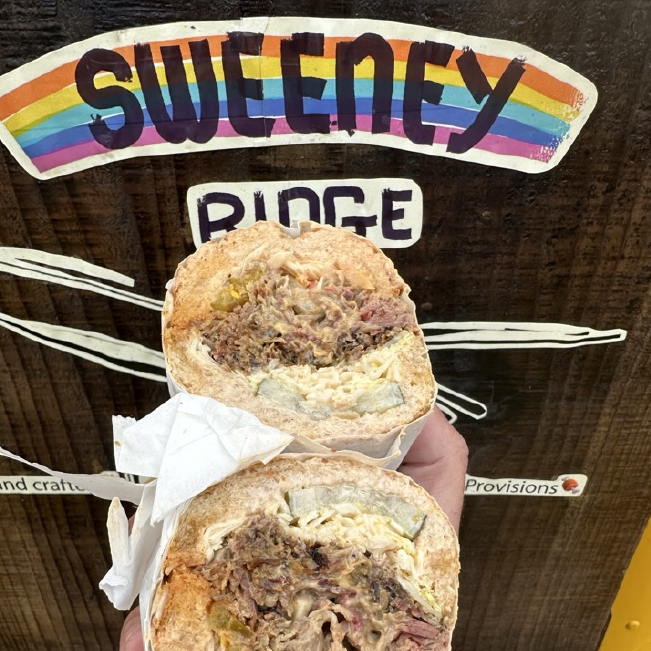 🌈Sweeney Ridge Brisket Sandwich