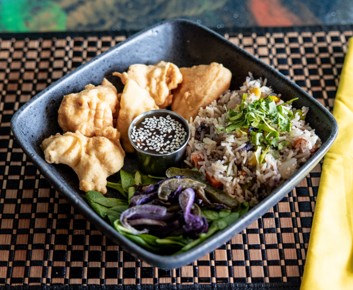 Chipotle Cauliflower Bowl (Gluten Free Options)