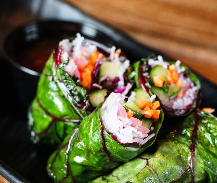 Rainbow Chard Wraps