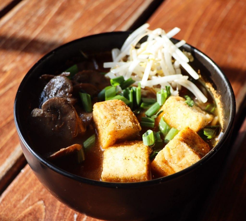 Spicy Tofu Ramen (Veg, GF)
