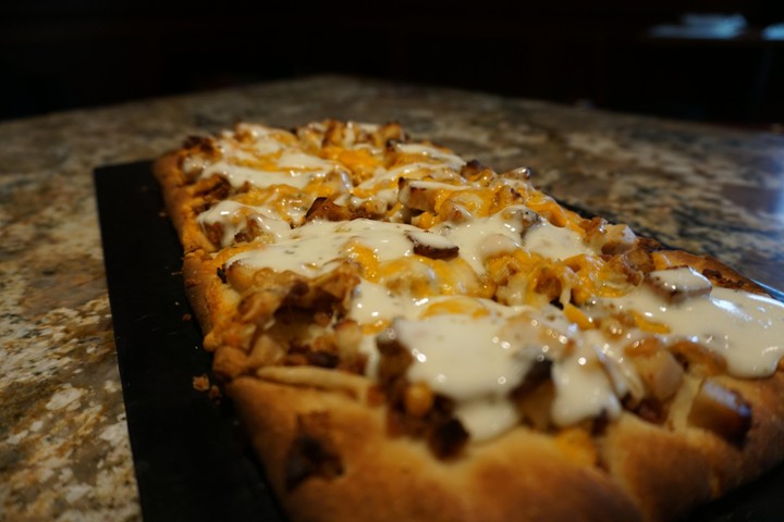 Chicken Bacon Ranch Flatbread