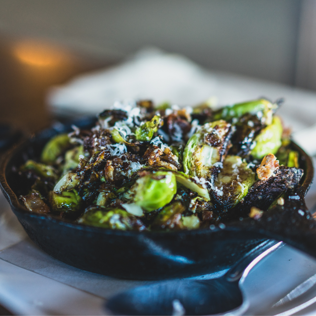 SHAVED BRUSSELS SPROUTS SAUTE