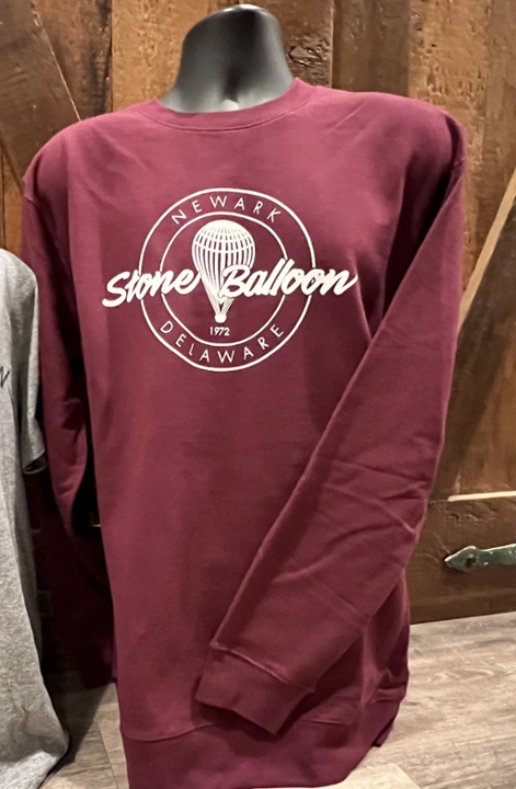 SBA Maroon Crew Sweatshirt