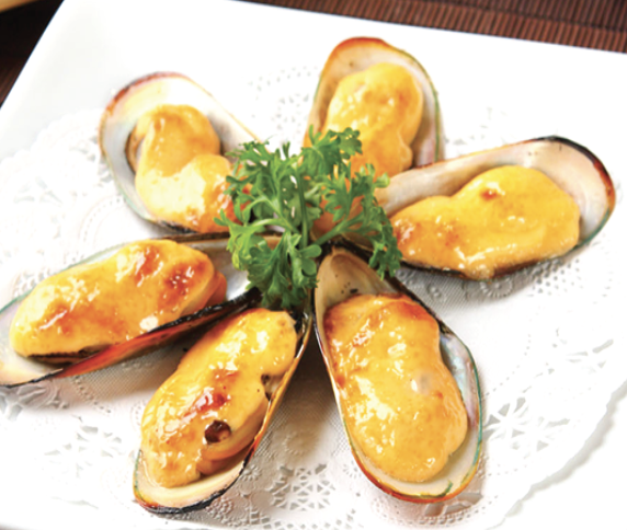 BAKED GREEN MUSSEL