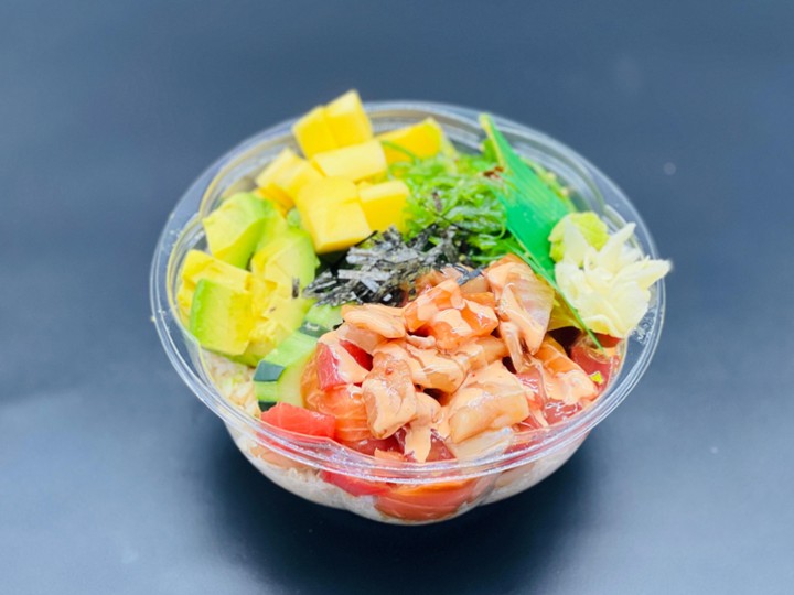 Rainbow Poke Bowl