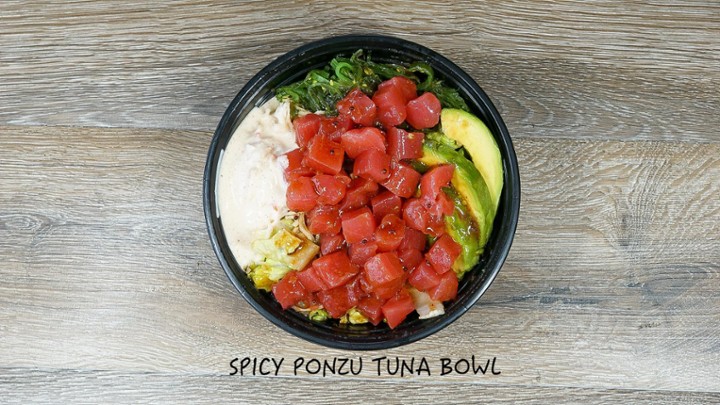 Spicy Ponzu Tuna Bowl