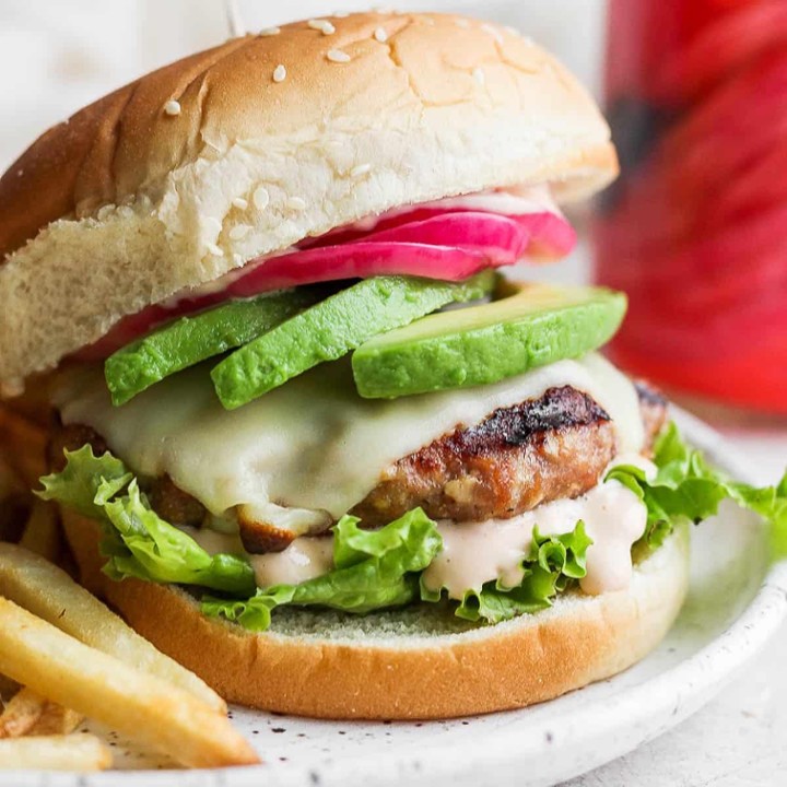 Avo Turkey Burger