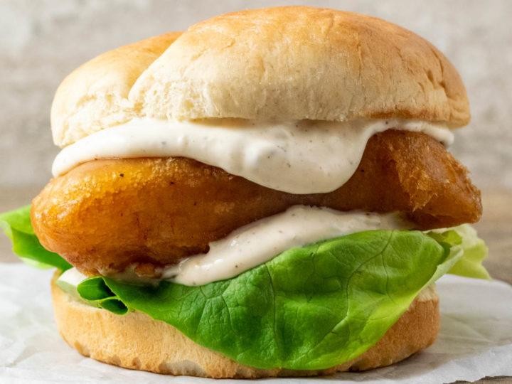 Beer Fish Sandwich