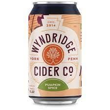 Wyndridge Pumpkin Spice Cider 6%