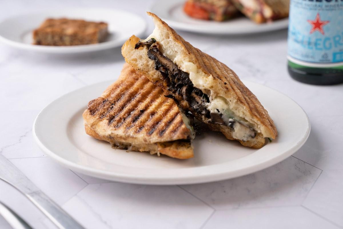 Portobello Mushroom Panini