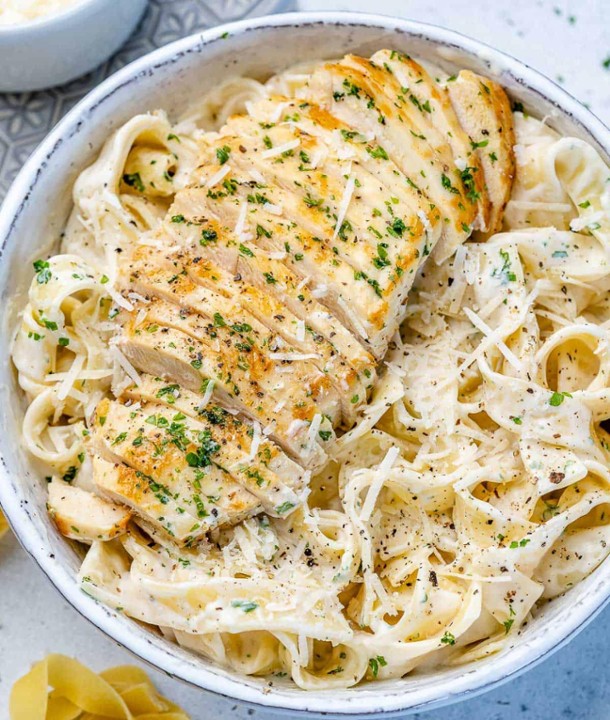 Grilled Chicken Alfredo