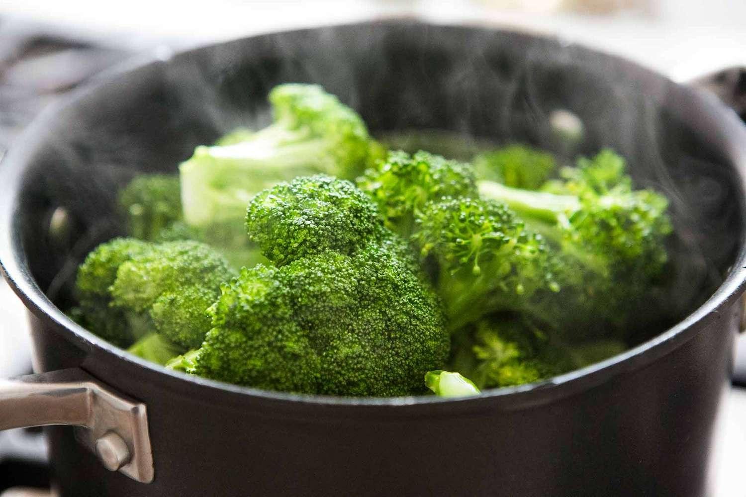 Whole Steamed Broccoli