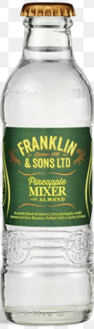 Franklin & Sons Sparkling Mixer Pineapple w/ Almond 6.8oz