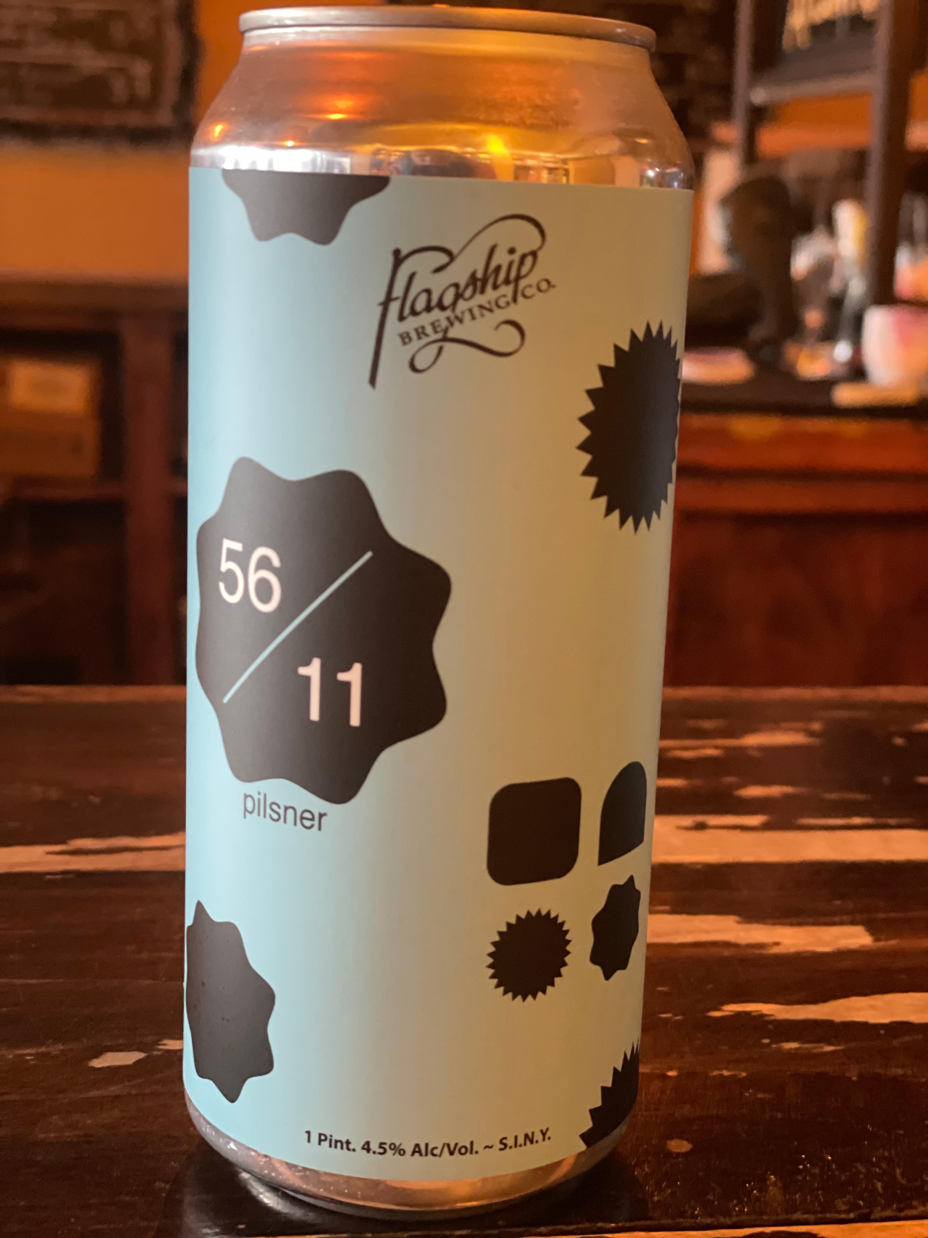 Flagship “56/11” Pilsner 16oz