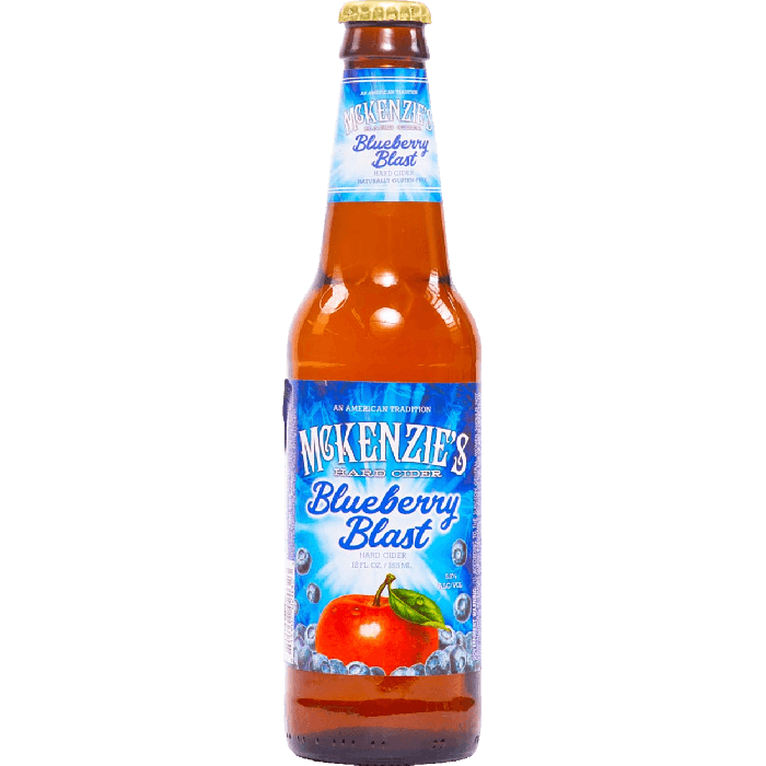 Mckenzie's "Blueberry Blast" Hard Cider 12oz