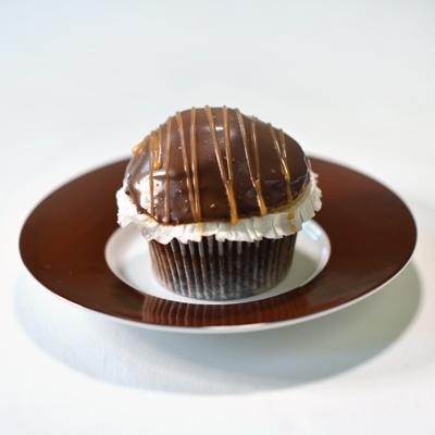 Chocolate Peanut Butter Mousse - Box of Two Cupcakes
