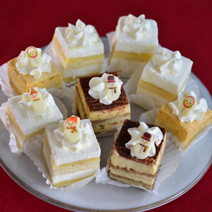 Mini Mousse Squares - Assorted