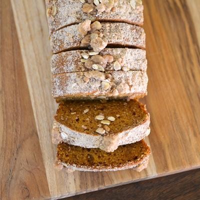 Pumpkin Tea Bread