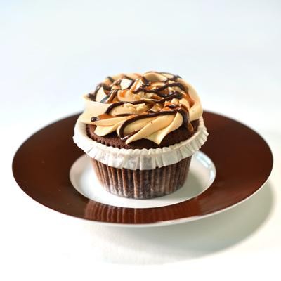 Chocolate Sea Salt Caramel - Box of Two Cupcakes