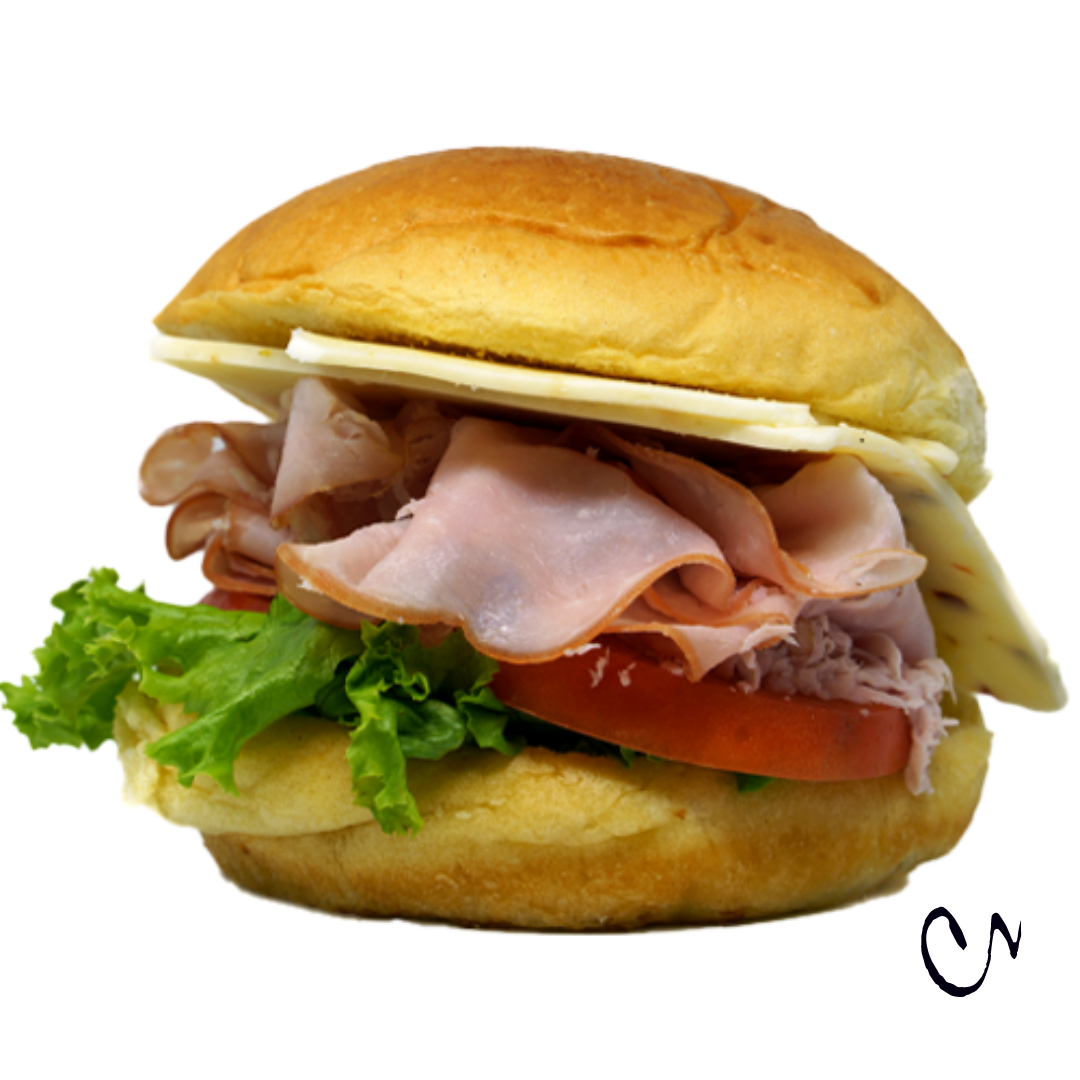 Thin and Trim Ham Sandwich