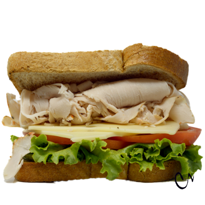 Thin and Trim Turkey Deli Sandwich