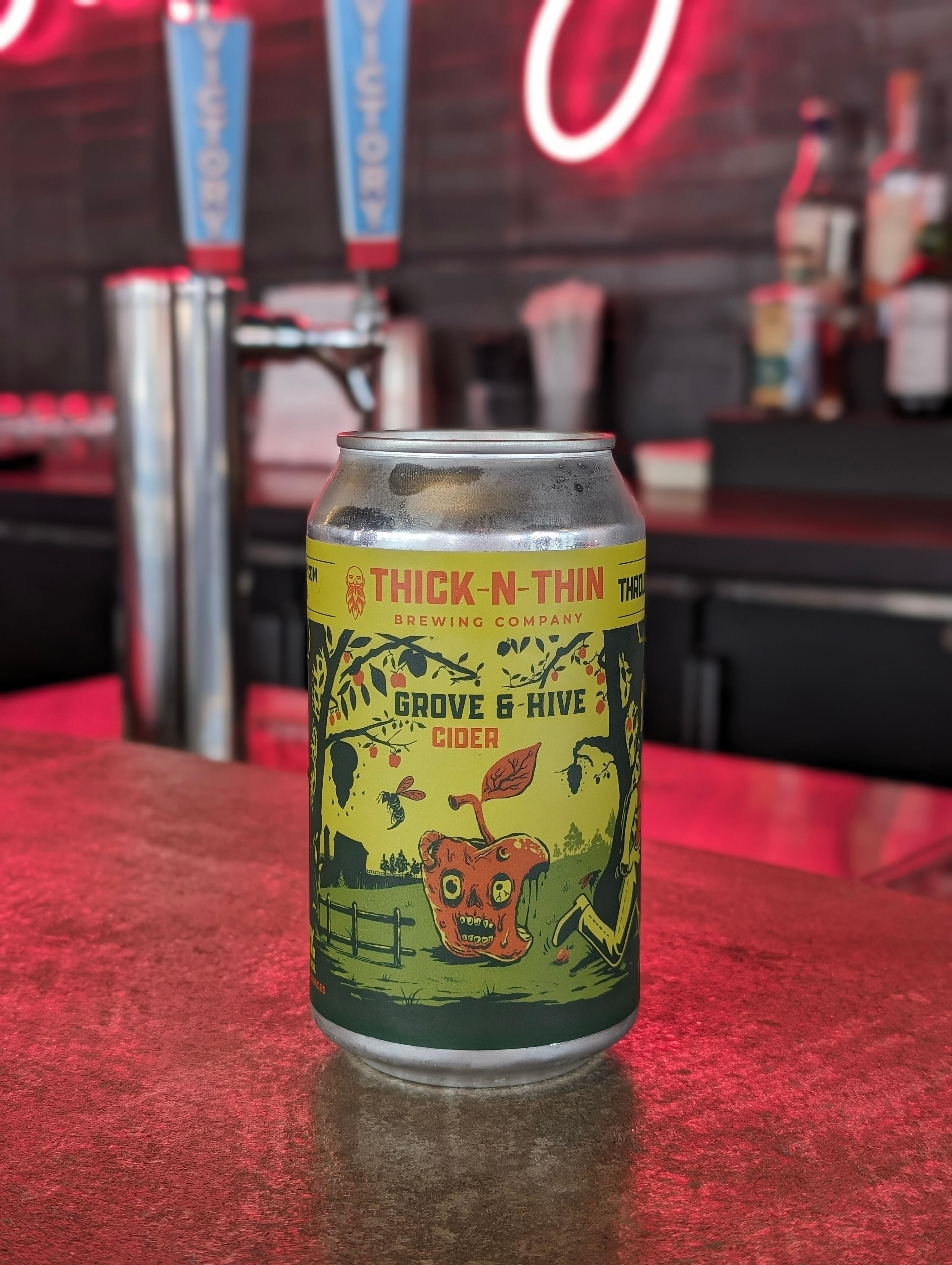Grove & Hive Hard Cider - Thick 'n Thin Brewing Co.