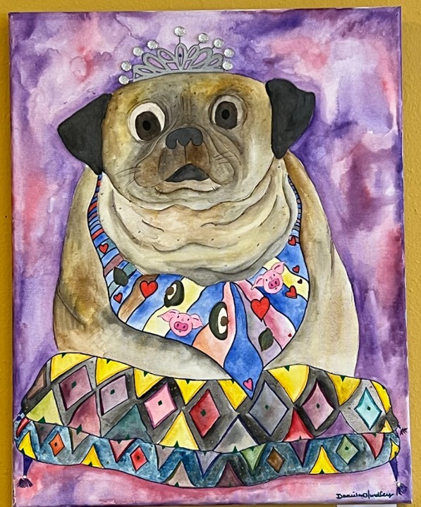 Queen Pug Of The High Court