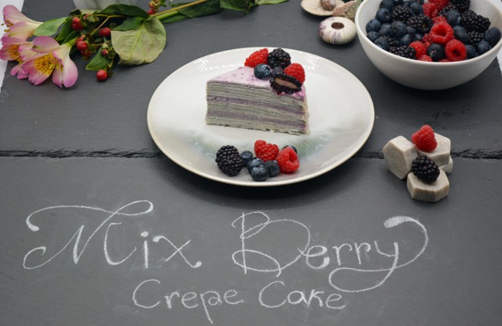 Mixberry Crepe Cake (Slice - Pack of 2)